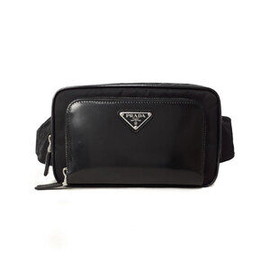PRADA Re Leather Belt Bag Body